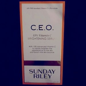 **NEW** SUNDAY RILEY C.E.O. Brightening Serum